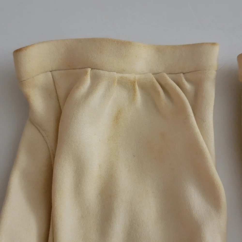 Alexander's West Germany Cotton Gloves Size 7 Vintage Classic Mid Century Retro